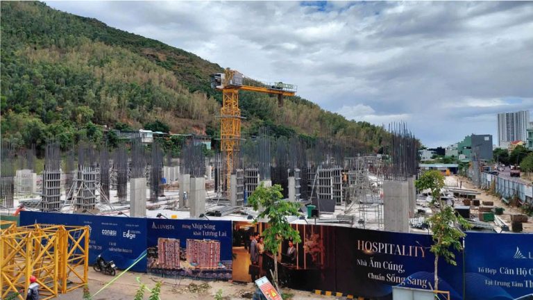 tiến độ dự án luvista quy nhơn